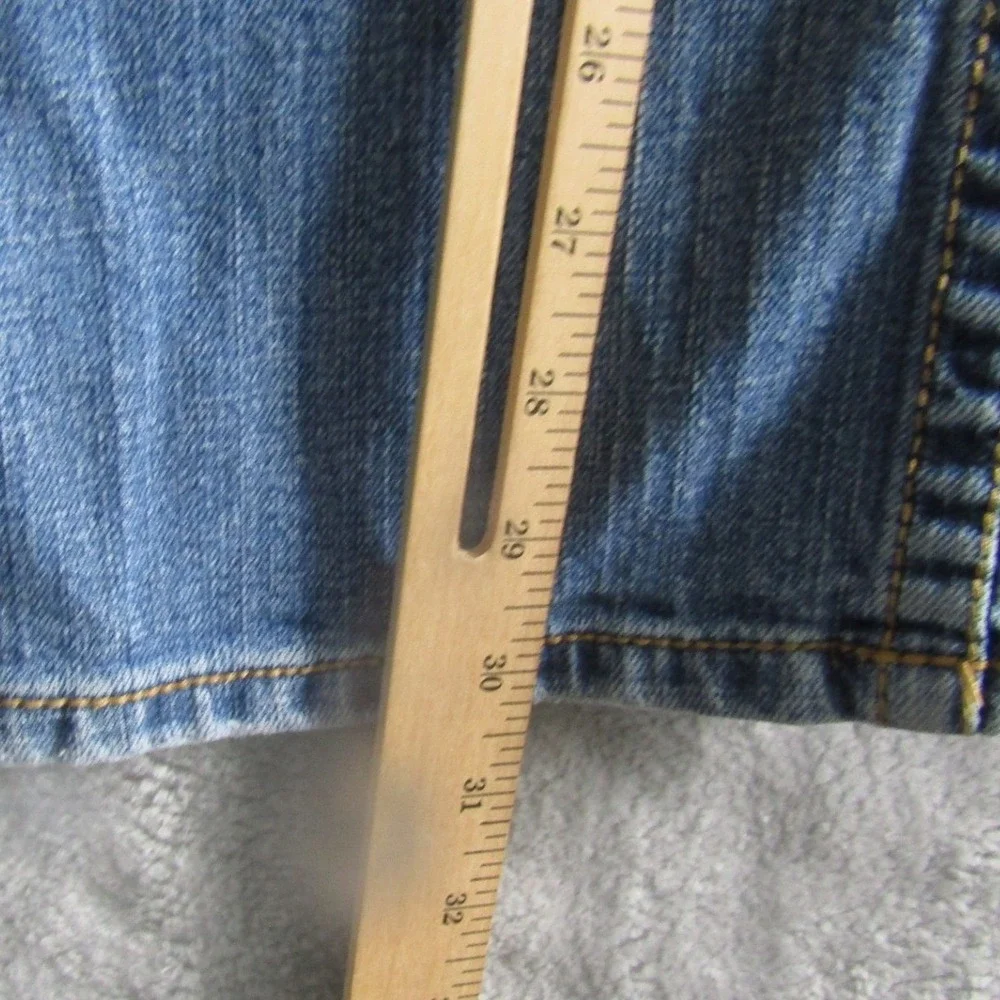 Aeropostale Bootcut Jeans Womens‎ Blue Excellent Low Rise Medium Wash
